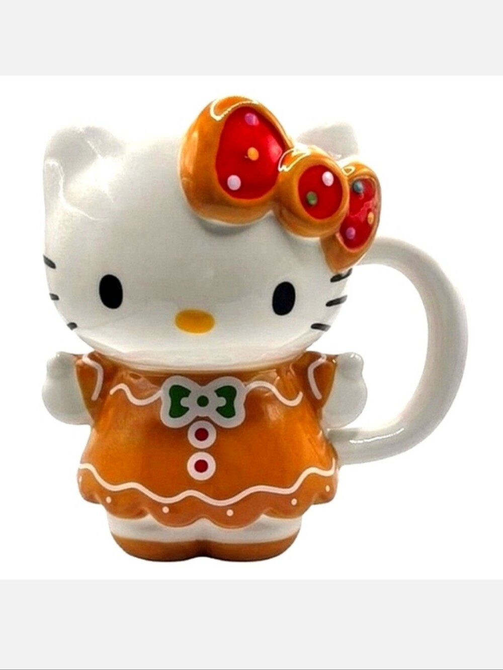 Hello Kitty Christmas Gingerbread Mug